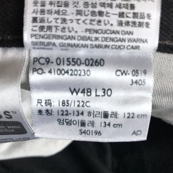 Levi's - Levi‎ Strauss & Co. 550 Jeans Men's Size 48x30 Black - Picture 5 of 6